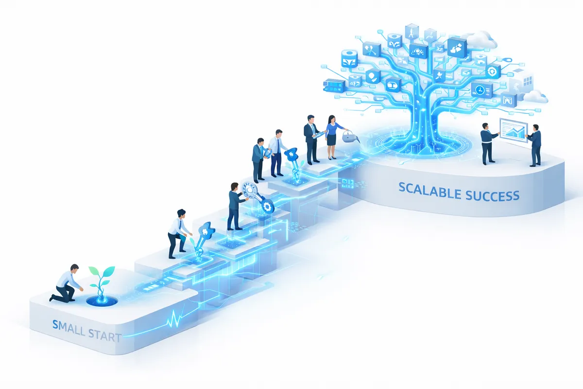 DXは「作る」より「育てる」｜2つの成功事例で実証する「小さくはじめて大きく育てる」